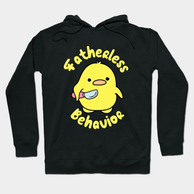 Fatherless Behavior Knife Duck Hoodie by Manut WongTuo